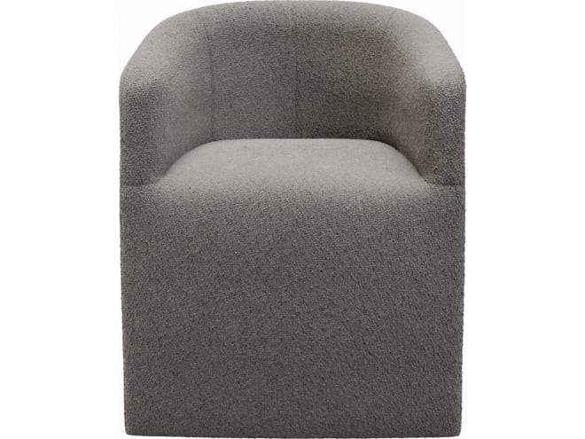 Bowery Dining Chair Boucle Pumice color Boucle Pumice
