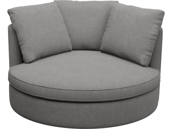 Adore California Slate Swivel Chair color California Slate