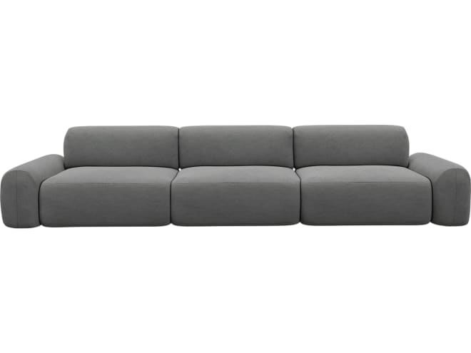 Beckett Maya Flint Modular Sofa - 3 Seater color Maya Flint