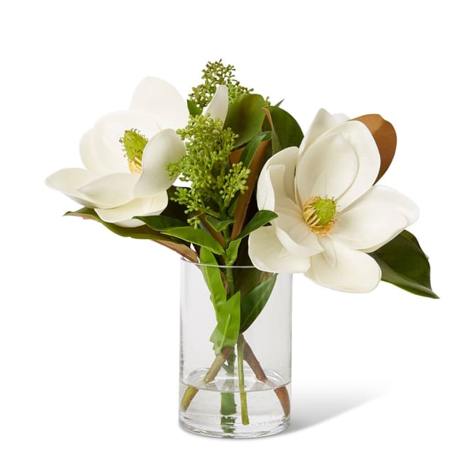 Magnolia Mix - 28 x 28 x 32cm color White/Clear