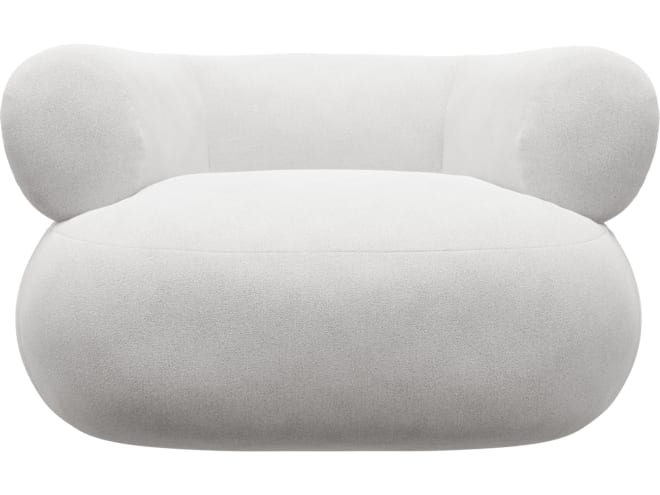 Colette Noa Fog Swivel Armchair color Noa Fog