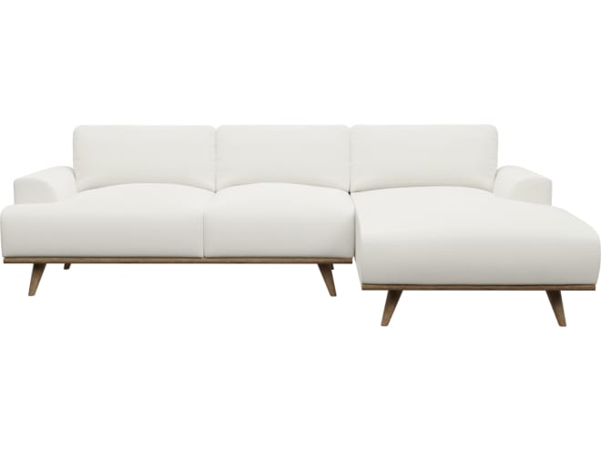 Dane Tribute Shell Chaise Sofa - 3 Seater color Tribute Shell