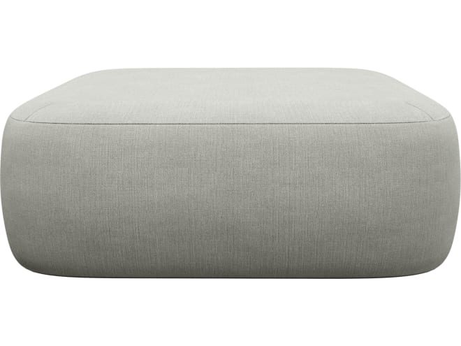 Beckett Toorak Pebble Sofa Module Ottoman color Toorak Pebble