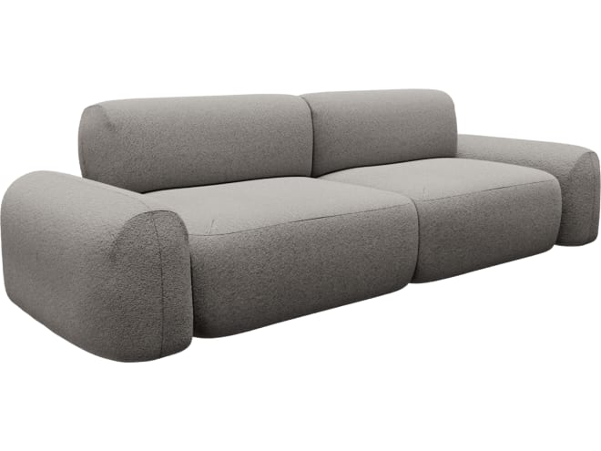 Beckett Boucle Pumice Modular Sofa - 2 Seater color Boucle Pumice