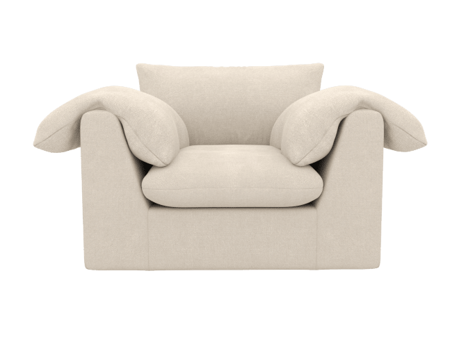 Ludlow Tribute Shell Armchair color Tribute Shell