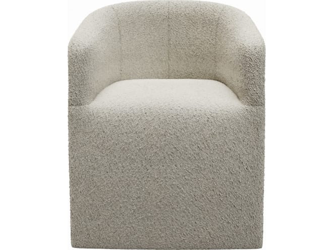Bowery Dining Chair Boucle Ivory color Boucle Ivory