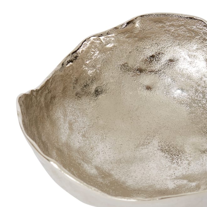 Decor Odina Bowl - 27 x 27 x 11cm color Silver