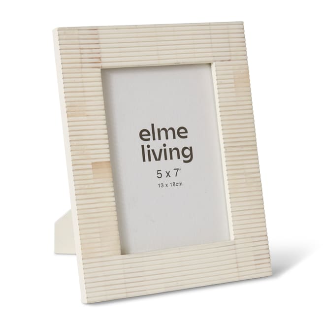 Zev Photo Frame Cream color Cream