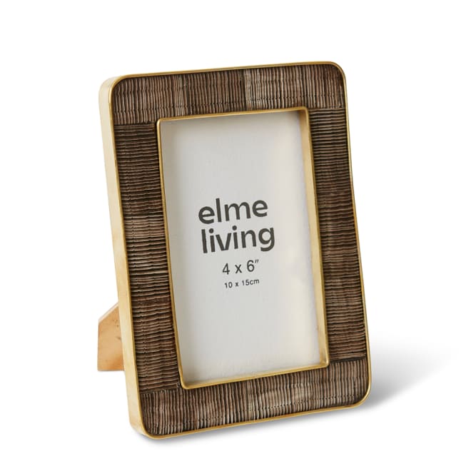 Anika Horn 4x6" Photo Frame - 14 x 1 x 19cm