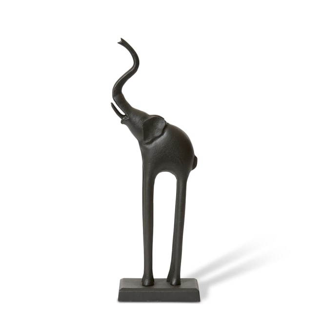 Elephant Sculpture - 21 x 11 x 63cm