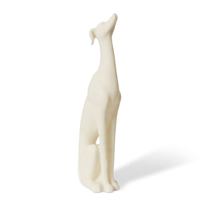 Sitting Dog Sculpture - 21 x 14 x 70cm 