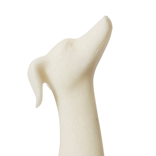 Sitting Dog Sculpture - 21 x 14 x 70cm 