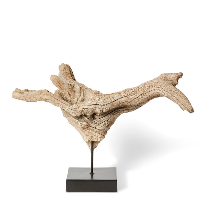 Akhule Sculpture - 64 x 20 x 43cm color Natural/Black