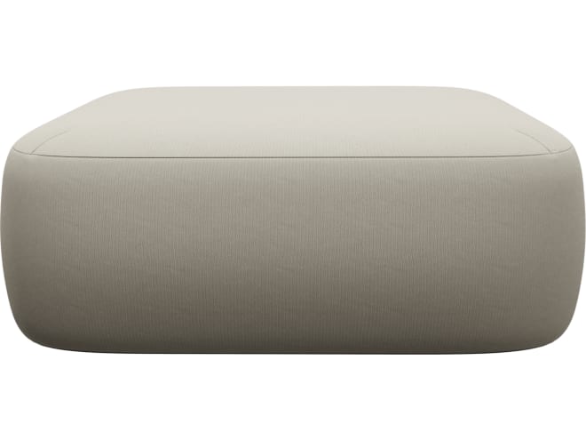 Beckett Plaza Natural Sofa Module Ottoman color Plaza Natural