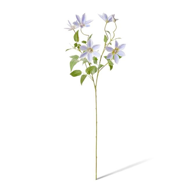 Clematis Flower Spray - 42 x 20 x 86cm color Purple