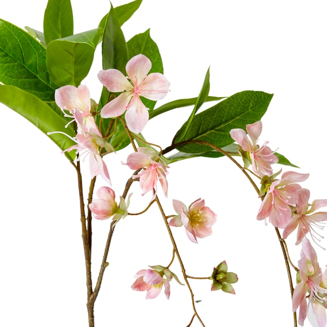 Island Blossom Spray Pink - 36 x 30 x 104cm color Pink