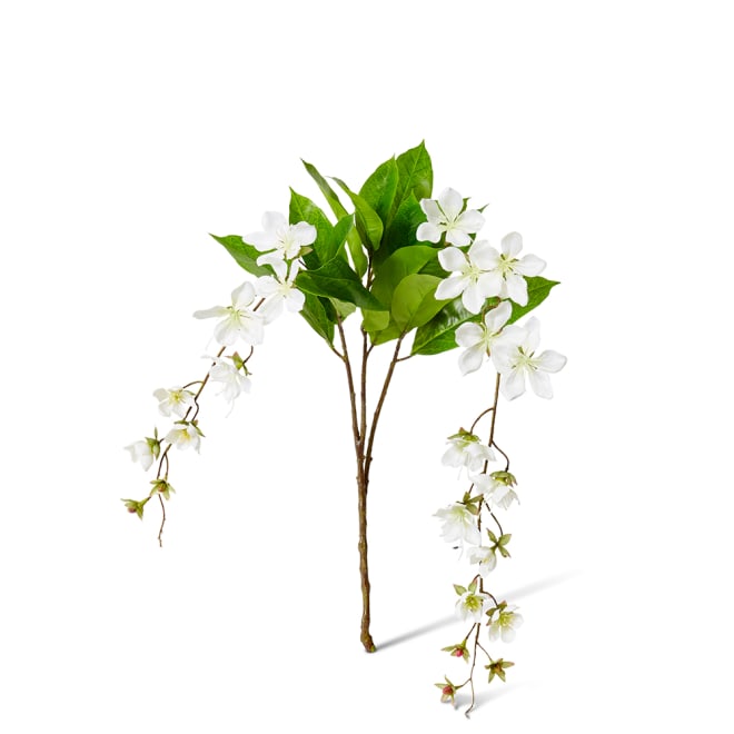 Island Blossom Spray White - 36 x 30 x 104cm color White