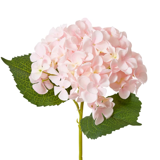 Hydrangea Garden Small Stem - 15 x 26 x 47cm color Pink