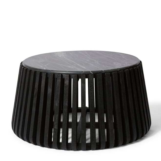 Azuka Coffee Table - 91 x 91 x 49cm color Black/Black