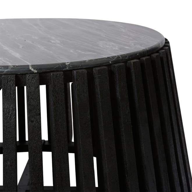 Azuka Coffee Table - 91 x 91 x 49cm color Black/Black