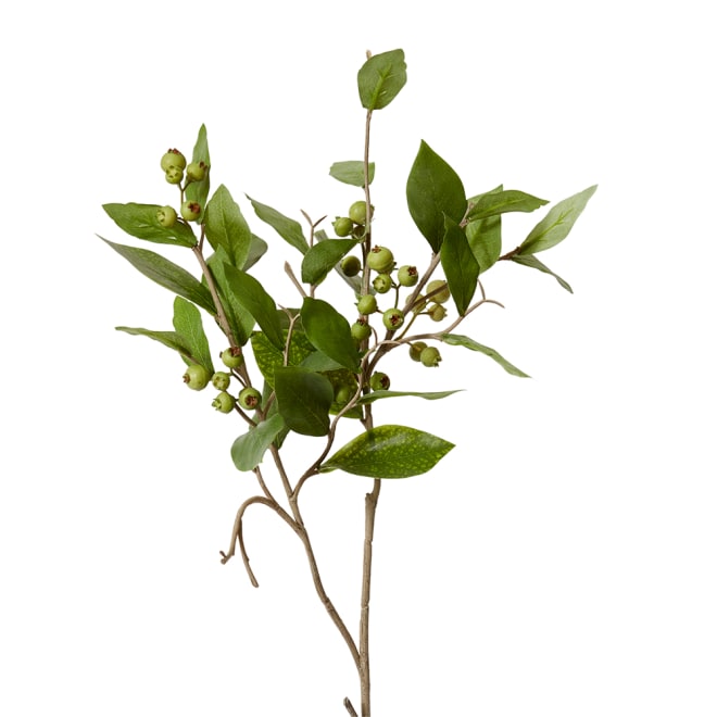 Berry Leaf Spray - 23 x 10 x 74cm 