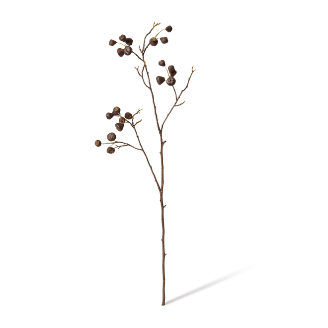 Mountain Apple Berry Branch - 30 x 30 x 91cm color Burgundy