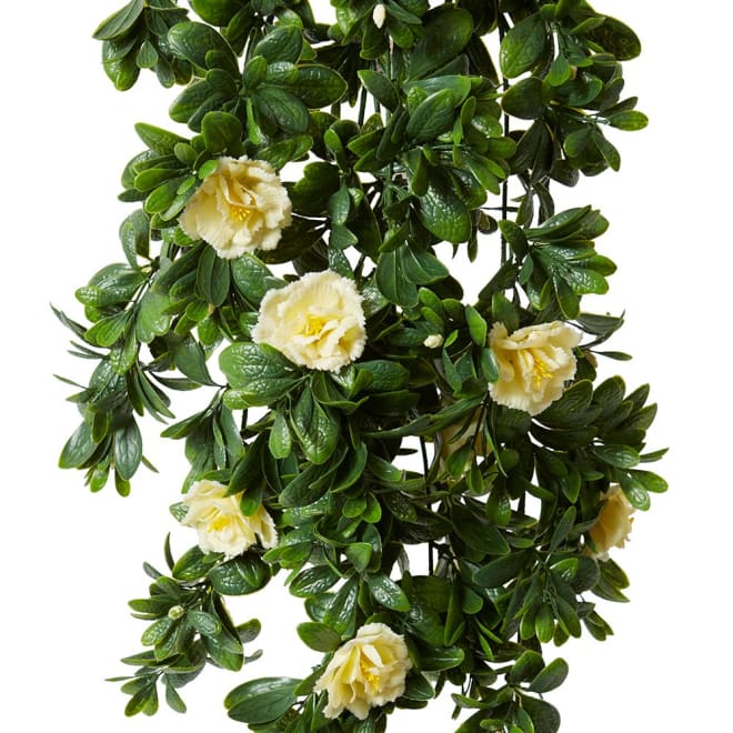 Begonia (Outdoor) Hanging - 40 x 20 x 89cm color White