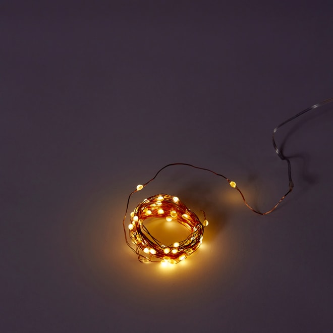 Luminous Bright String Light (Outdoor Battery) - 6m 