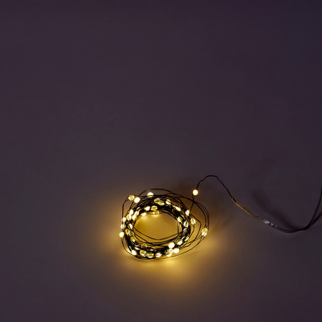 Luminous Bright String Light (Outdoor Battery) - 6m color Green