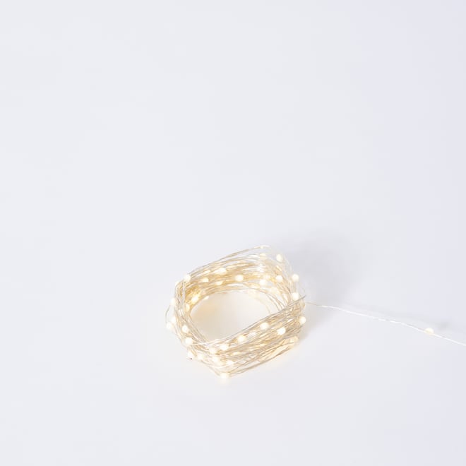 Luminous Bright String Light (Outdoor Adapter) - 10m color Silver