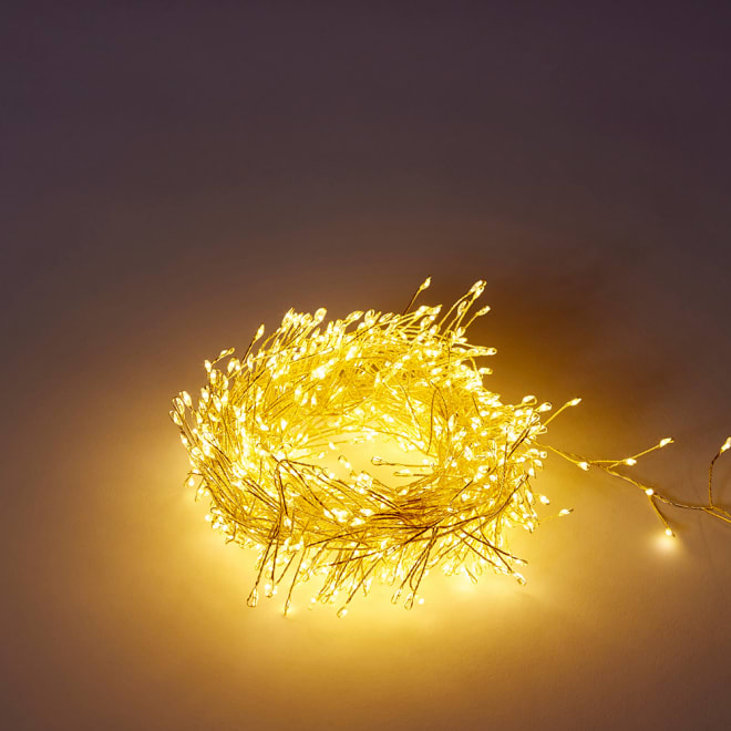 Luminous Firecracker String Light (Outdoor Adapter) - 10m color Gold