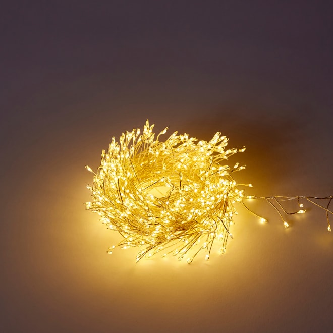 Luminous Firecracker String Light (Outdoor Adapter) - 10m color Silver