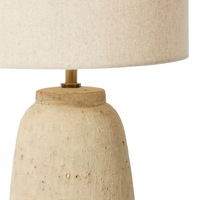 Jelani Table Lamp Linen/Natural - 28 x 28 x 44cm color Linen/Natural