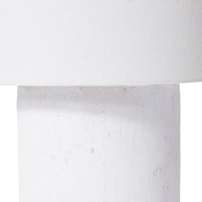 Ashanti Table Lamp - 28 x 28 x 38cm color White