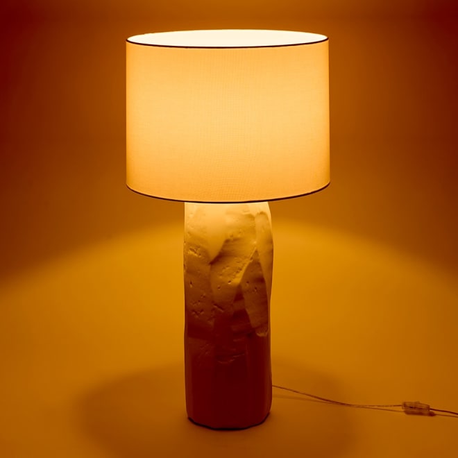 Cebisa (DS) Table Lamp White - 46 x 46 x 86cm color White