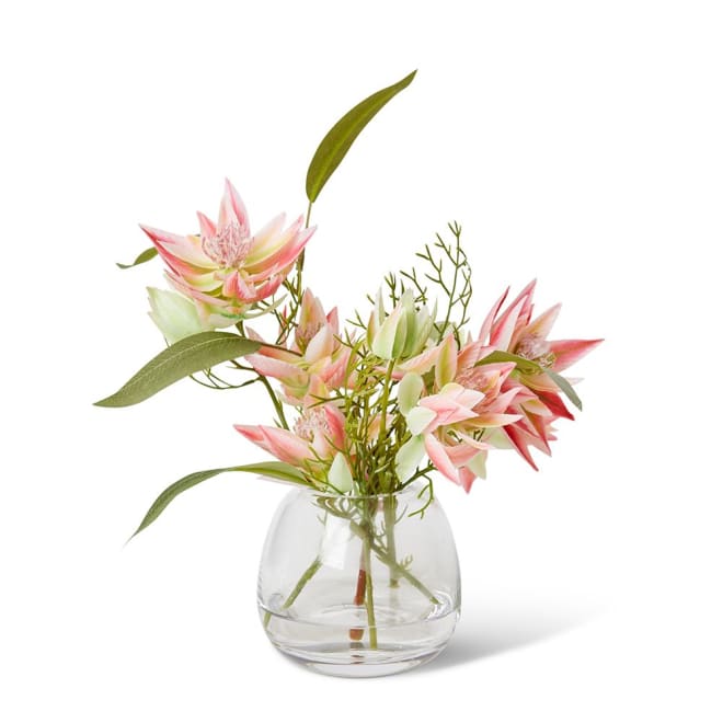 Blushing Bride Pink - 25 x 20 x 20cm color Pink/Clear