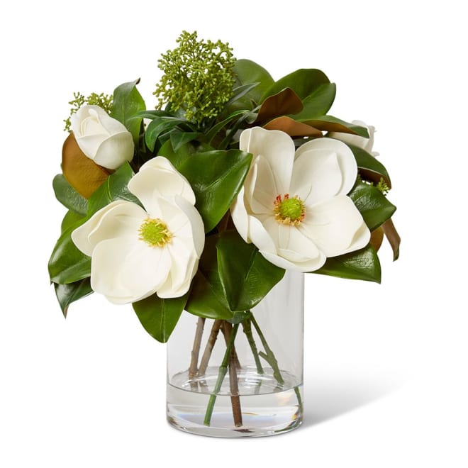 Magnolia Mix  - 41 x 41 x 44cm color White/Clear