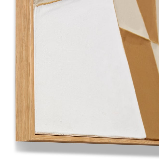 Rendani Hand Painted Wall Art - 110 x 5 x 140cm color Multi