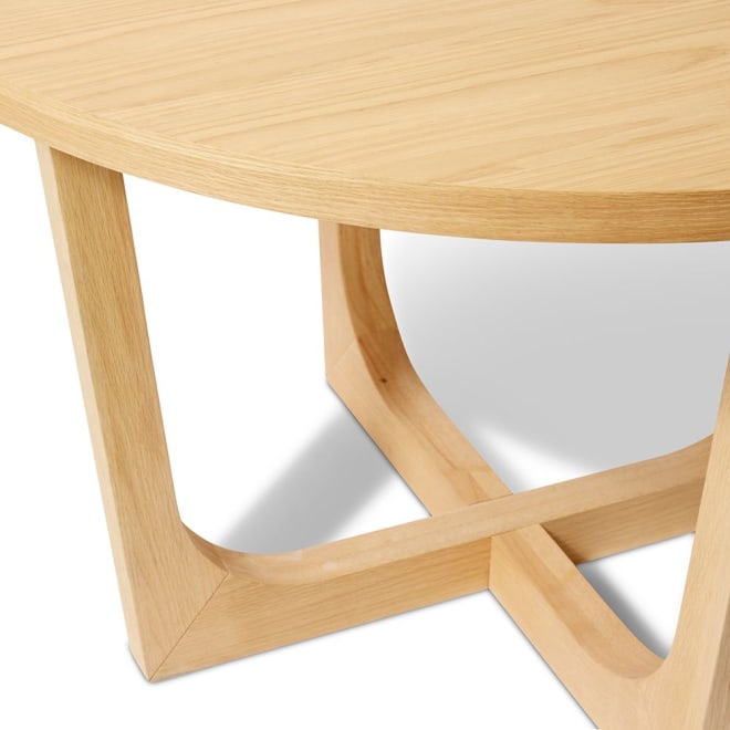 Jengo Round Dining Table - 120 x 120 x 77cm color Natural