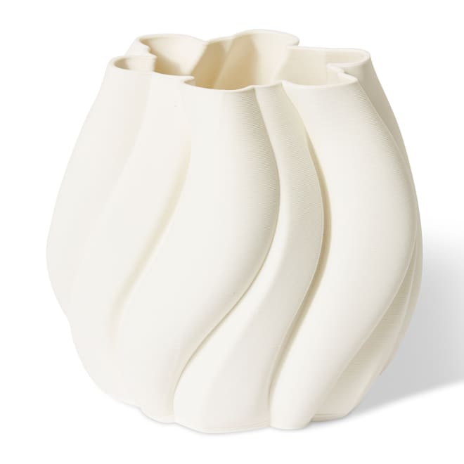 Clover Vase White - 23 x 23 x 22 cm color White