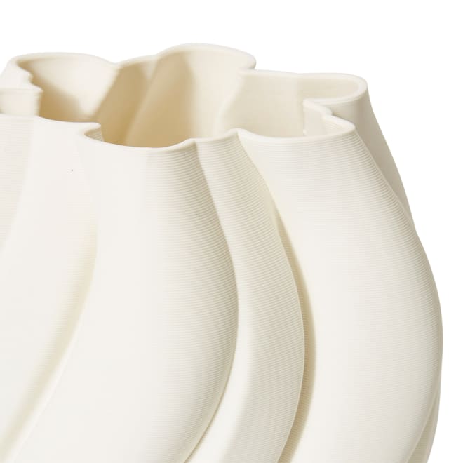 Clover Vase White - 23 x 23 x 22 cm color White