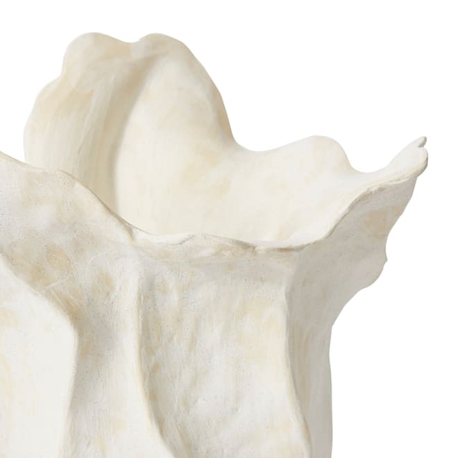 Issey Vessel White - 30 x 30 x 34 cm color White