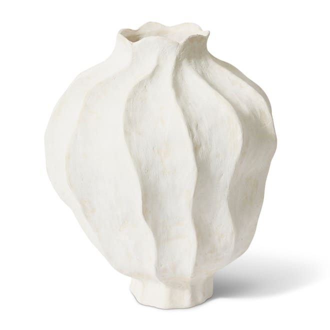 Issey Vessel White - 32 x 32 x 37 cm color White