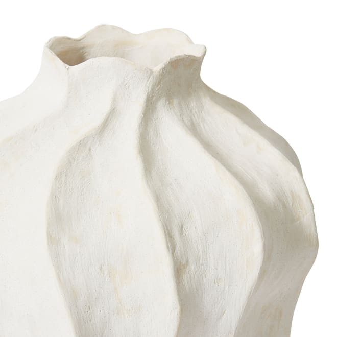 Issey Vessel White - 32 x 32 x 37 cm color White