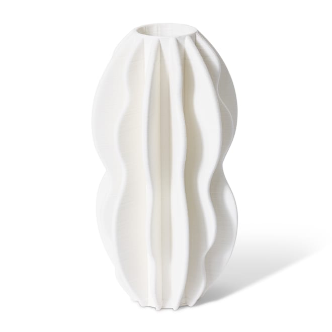 Anderson Vase - 19 x 19 x 38cm color Ivory