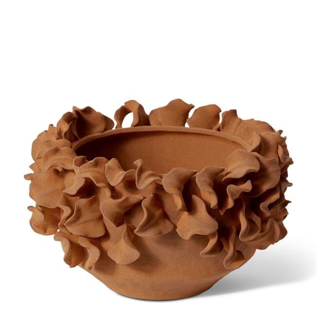 Essien Bowl Brown - 36 x 35 x 21cm color Brown