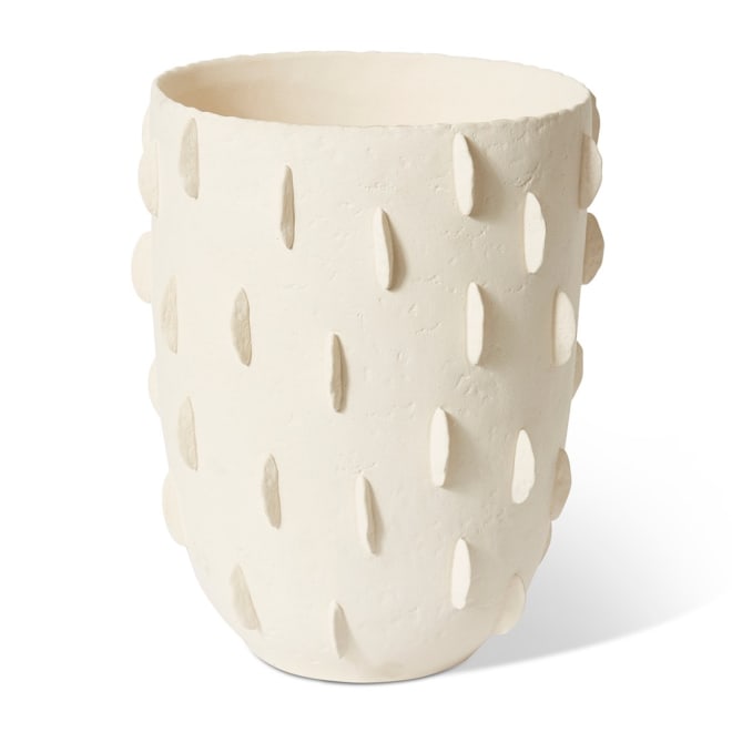 Obioma Vessel  - 30 x 30 x 40cm color Ivory