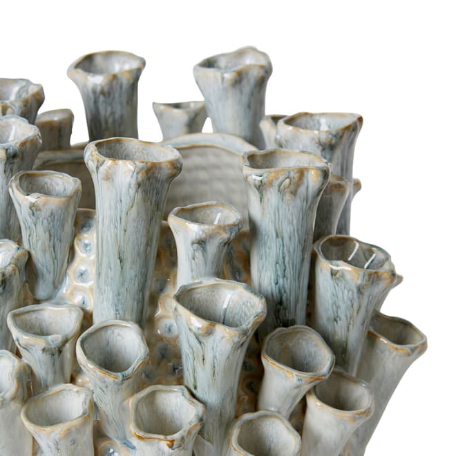 Dalip (DS) Vase Blue - 28 x 28 x 28cm color Blue