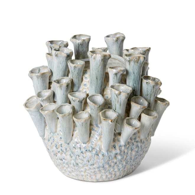 Dalip (DS) Vase Blue - 28 x 28 x 28cm color Blue
