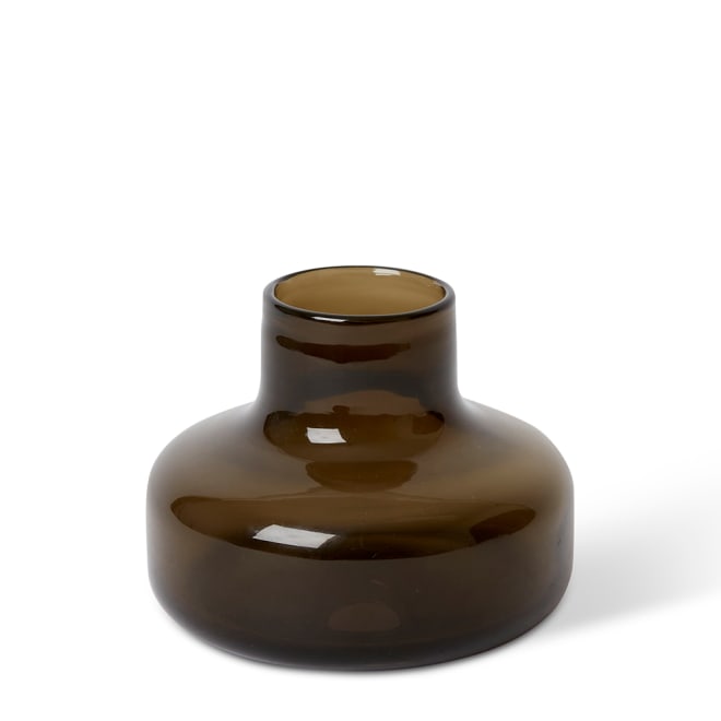 Zama Vase - 15 x 15 x 11cm color Brown